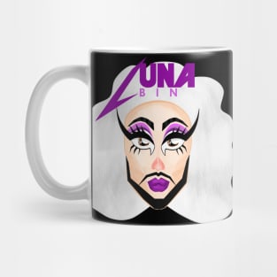 Luna Bin Face Cartoon Design Mug